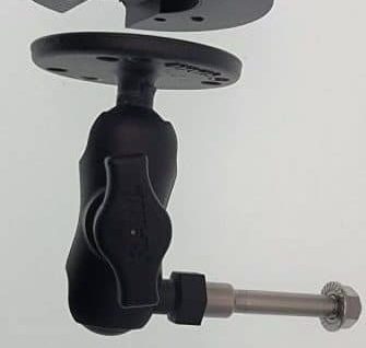 LVS34 complete mounting disk ball bracket and pin