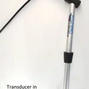 Downrod Pole Assembly for Lowrance Active Target 1 and 2 Multiview with handle.